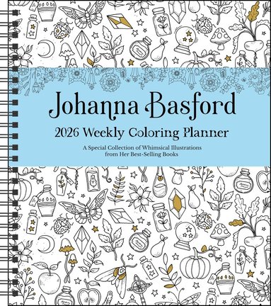 Johanna Basford 12-Month 2026 Weekly Coloring Calendar by Johanna Basford