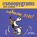 Peanuts�: @Snoopygrams 2026 Mini Wall Calendar