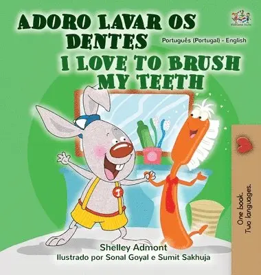 Shelley Admont, Kidkiddos Books - I Love to Brush My Teeth (Portuguese English Bilingual Book - Portugal), Inbunden. Tillgänglighet: Lägg i varukorg