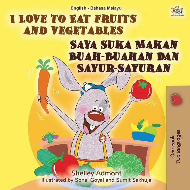 Shelley Admont, Kidkiddos Books - I Love to Eat Fruits and Vegetables (English Malay Bilingual Book), Häftad. Tillgänglighet: Lägg i varukorg