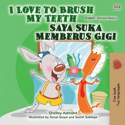 Shelley Admont, Kidkiddos Books - I Love to Brush My Teeth (English Malay Bilingual Book for Kids), Häftad. Tillgänglighet: Lägg i varukorg