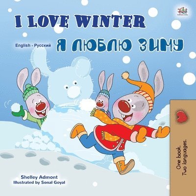 Shelley Admont, Kidkiddos Books - I Love Winter (English Russian Bilingual Book for Kids), Häftad