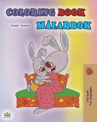 Shelley Admont, Kidkiddos Books - Coloring book #1 (English Swedish Bilingual edition), Häftad