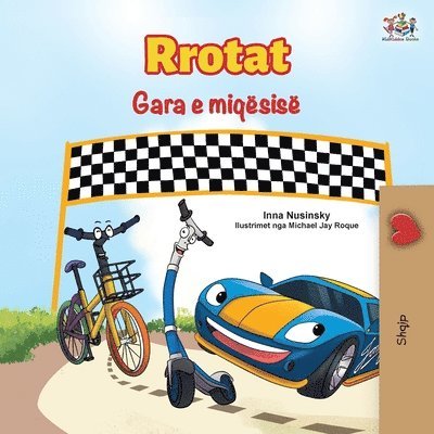 Inna Nusinsky, Kidkiddos Books - The Wheels The Friendship Race (Albanian Book for Kids), Häftad