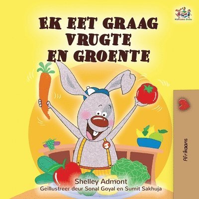Shelley Admont, Kidkiddos Books - I Love to Eat Fruits and Vegetables (Afrikaans Children's book), Häftad. Tillgänglighet: Lägg i varukorg
