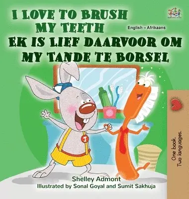 Shelley Admont, Kidkiddos Books - I Love to Brush My Teeth (English Afrikaans Bilingual Book for Kids), Inbunden. Tillgänglighet: Lägg i varukorg