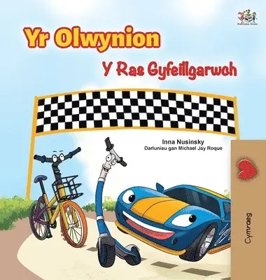Inna Nusinsky, Kidkiddos Books - The Wheels The Friendship Race (Welsh Book for Kids), Inbunden. Tillgänglighet: Lägg i varukorg