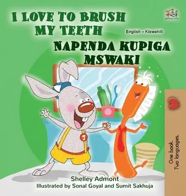 Shelley Admont, Kidkiddos Books - I Love to Brush My Teeth (English Swahili Bilingual Book for Kids), Inbunden. Tillgänglighet: Lägg i varukorg