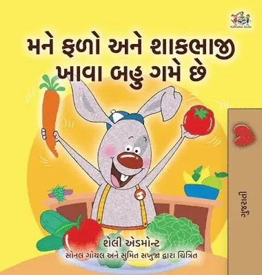 Shelley Admont, Kidkiddos Books - I Love to Eat Fruits and Vegetables (Gujarati Book for Kids), Inbunden. Tillgänglighet: Lägg i varukorg