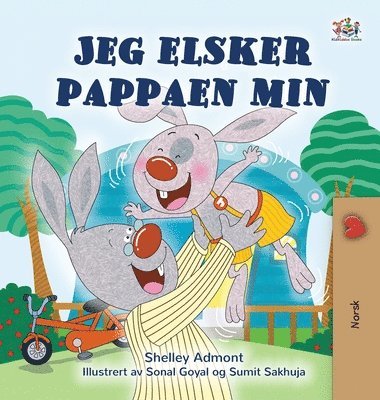 Shelley Admont, Kidkiddos Books - I Love My Dad (Norwegian Book for Kids), Inbunden