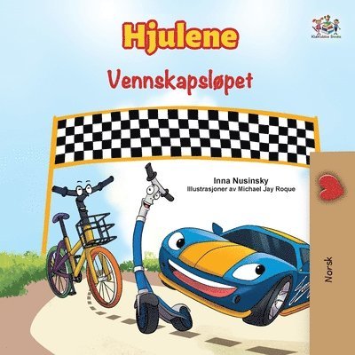 Kidkiddos Books, Inna Nusinsky - The Wheels - The Friendship Race (Norwegian Only), Häftad