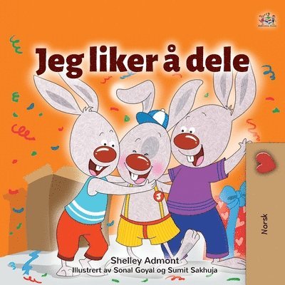 Shelley Admont, Kidkiddos Books - I Love to Share (Norwegian Children's Book), Häftad