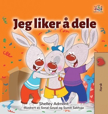 Shelley Admont, Kidkiddos Books - I Love to Share (Norwegian Children's Book), Inbunden
