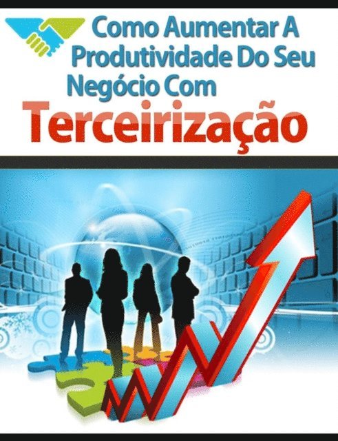 Max Editorial - Como aumentar a produtividade do seu negócio com terceirização, E-bok