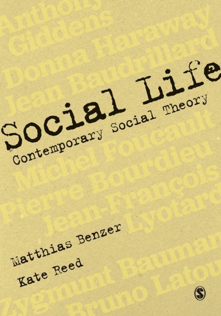 Kate Reed, Matthias Benzer - Social Life, E-bok