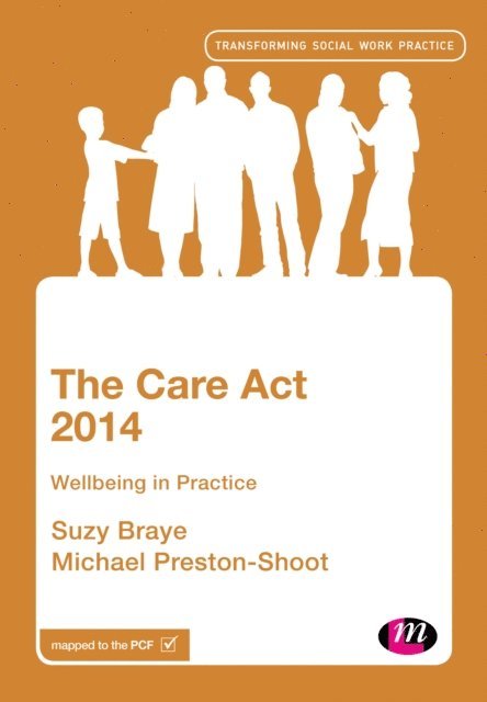 Michael Preston-Shoot, Suzy Braye - Care Act 2014, E-bok