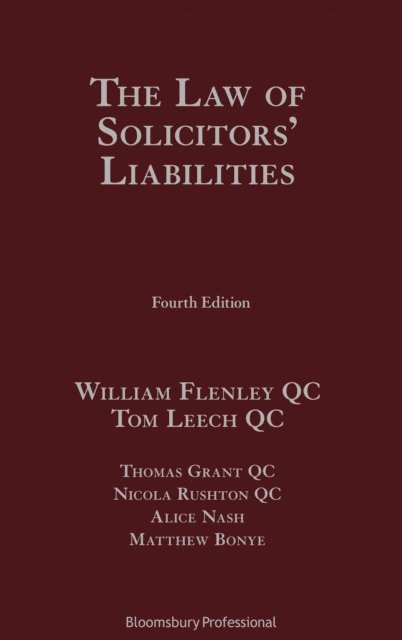 William Flenley KC, Tom Leech KC - Law of Solicitors’ Liabilities, E-bok