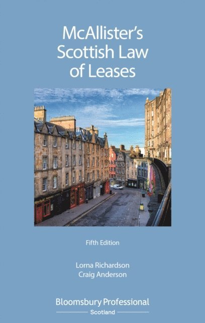 Lorna Richardson, Craig Evan Anderson - McAllister's Scottish Law of Leases, E-bok
