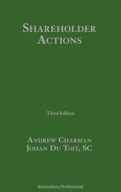 Andrew Charman, Johan Du Toit - Shareholder Actions, E-bok