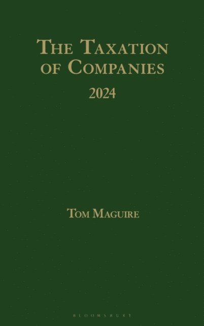 Tom Maguire - Taxation of Companies 2024, E-bok