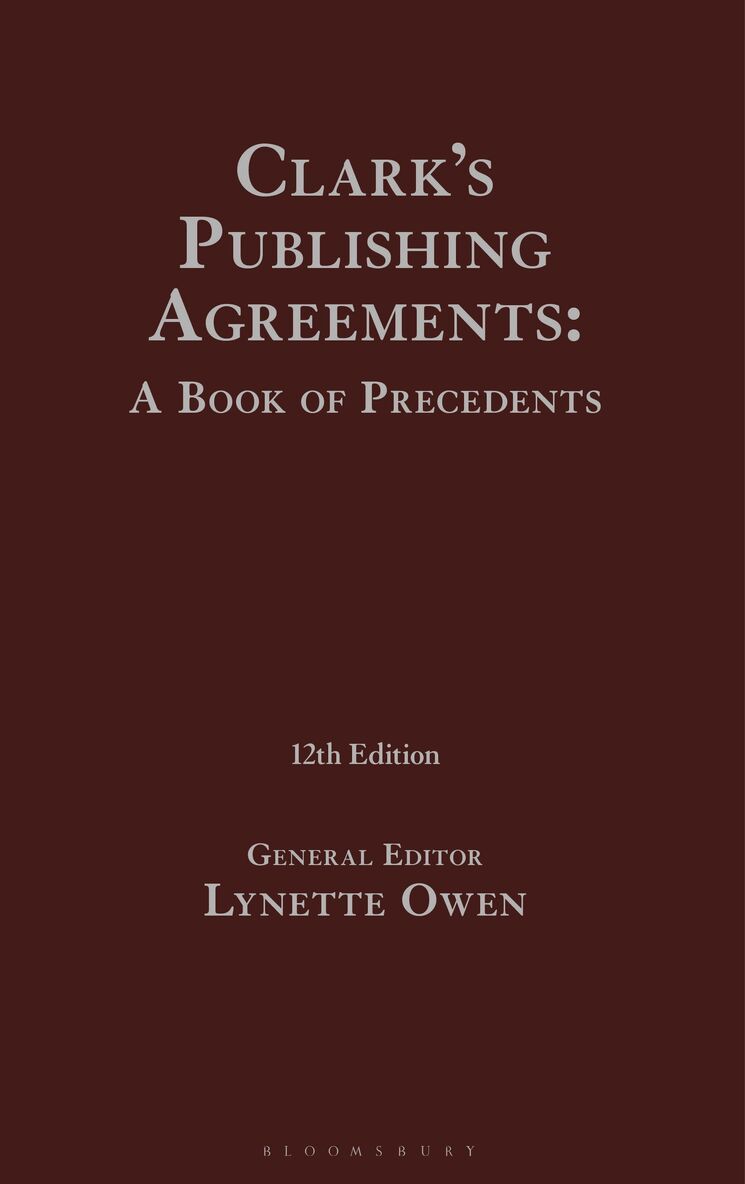 Lynette Owen - Clark's Publishing Agreements: A Book of Precedents, Övrigt. Tillgänglighet: Lägg i varukorg