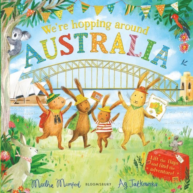 Martha Mumford - We're Hopping Around Australia, E-bok