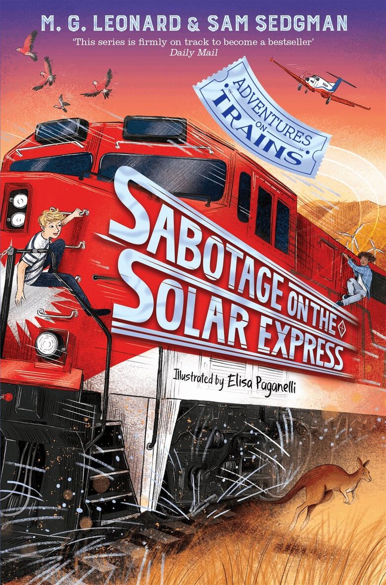M. G. Leonard, Sam Sedgman - Sabotage on the Solar Express, E-bok