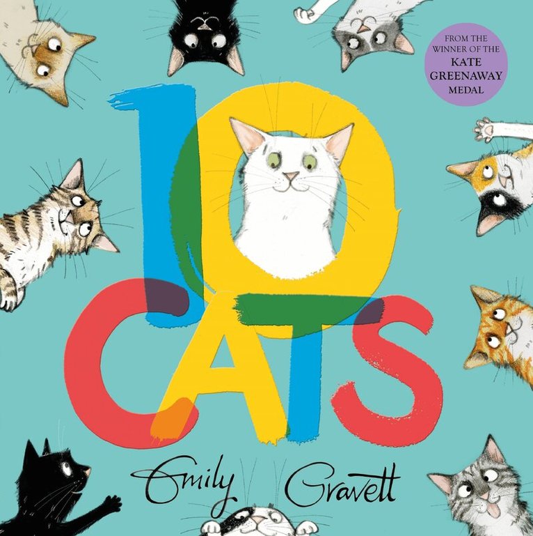 Emily Gravett - 10 Cats, E-bok