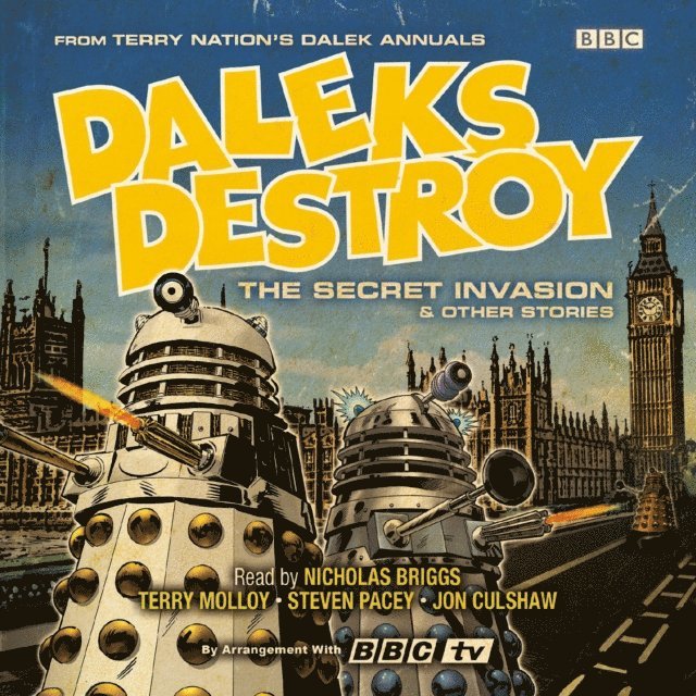 Terry Nation - Daleks Destroy: The Secret Invasion & Other Stories, Ljudbok