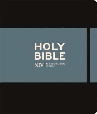 New International Version - NIV Journalling Black Hardback Bible, Inbunden