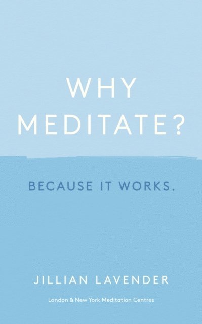 Jillian Lavender - Why Meditate? Because it Works, E-bok