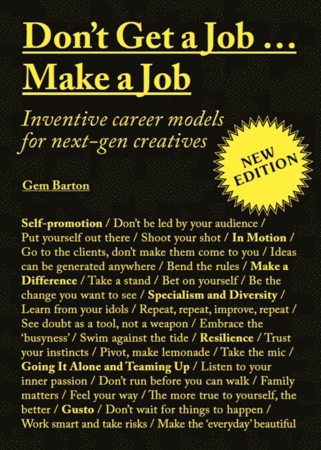 Gem Barton - Don't Get a Job Make a Job New Edition, E-bok