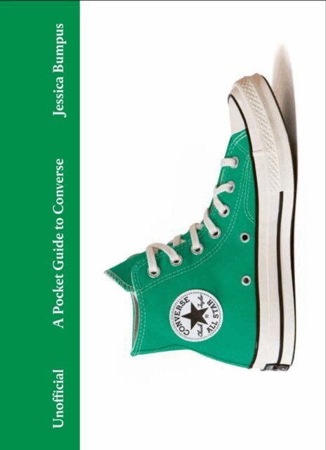 Jessica Bumpus - Pocket Guide to Converse, E-bok