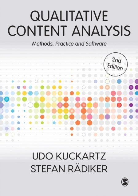 Stefan Radiker, Udo Kuckartz - Qualitative Content Analysis, E-bok