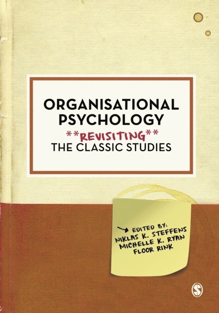 Michelle K. Ryan, Floor Rink, Niklas K. Steffens - Organisational Psychology, E-bok