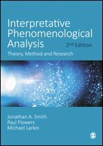Jonathan A. Smith, Paul Flowers, Michael Larkin - Interpretative Phenomenological Analysis, Övrigt