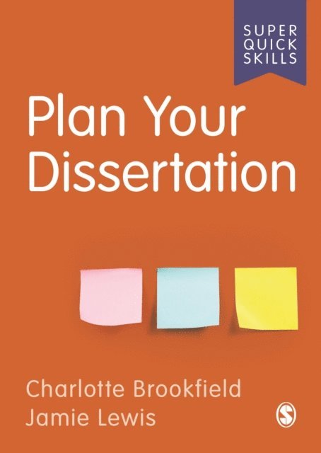 Jamie Lewis, Charlotte Brookfield - Plan Your Dissertation, E-bok