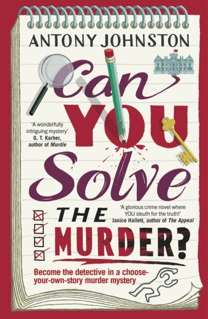 Antony Johnston - Can You Solve the Murder?, E-bok