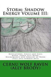 Cernu Wolf Raven (Ally Brody) - Storm: Shadow Energy Volume III: : Revelations, Sigils and Sigil Work, Inner Self Work, Necromancy and Sorcery at Work (Fall 2014-Summer 2015), Häftad. Tillgänglighet: Lägg i varukorg