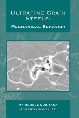 Roberto Gonzalez, Maria Jose Quintana - Ultrafine-Grain Steels: Mechanical Behavior, Häftad