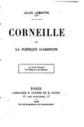 Corneille et La potique d'Aristote