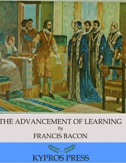 Francis Bacon - Advancement of Learning, E-bok