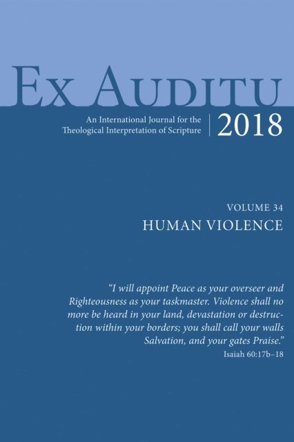 Stephen Chester - Ex Auditu - Volume 34, E-bok