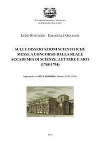 Emanuele Goldoni, Ledo Stefanini - Dissertazioni scientifiche dalla Reale Accademia di Scienze, Lettere e Arti, Häftad. Tillgänglighet: Lägg i varukorg