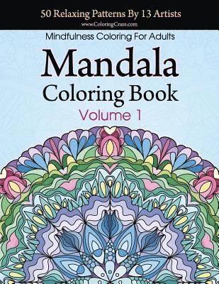 Coloringcraze - Mandala Coloring Book, Häftad. Tillgänglighet: Lägg i varukorg