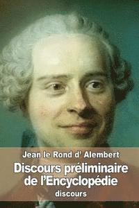 Jean Le Rond D'Alembert - Discours préliminaire de l'Encyclopédie, Häftad. Tillgänglighet: Lägg i varukorg