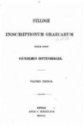 Sylloge Inscriptionum Graecarum - Vol. III