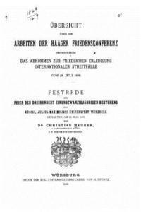 Christian Meurer - Übersicht über die Arbeiten der Haager Friedenskonferenz, Häftad. Tillgänglighet: Lägg i varukorg