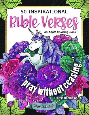Hue Coloring, Elisabeth Huffman - 50 Inspirational Bible Verses, Häftad