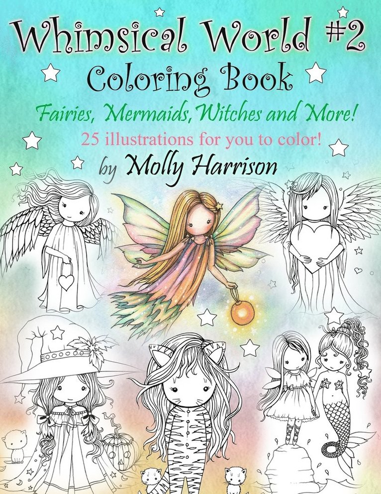 Molly Harrison - Whimsical World #2 Coloring Book, Häftad. Tillgänglighet: Lägg i varukorg